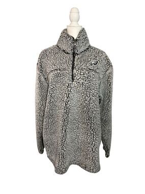 G-III 4Her Philadelphia Eagles 1/4 zip Sherpa pullover - L
